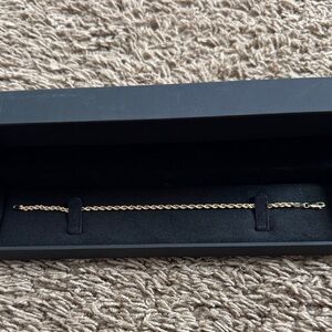 14k yg Elegant Gold Chain Bracelet